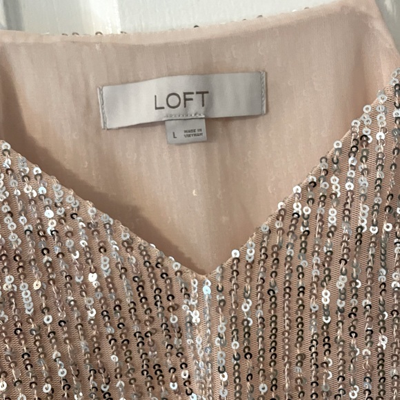 Sequin LOFT tank - Picture 3 of 3